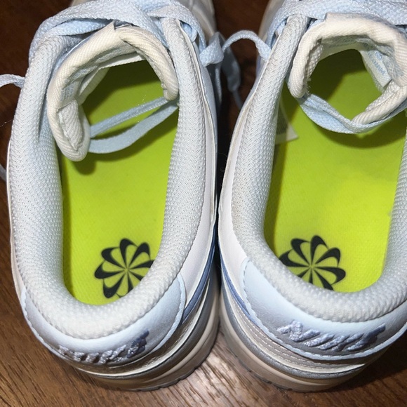 Nike Low Dunk Next Nature Blue Tint 90s Style Lace Up Active Sneakers Size 8 EUC - Picture 11 of 12